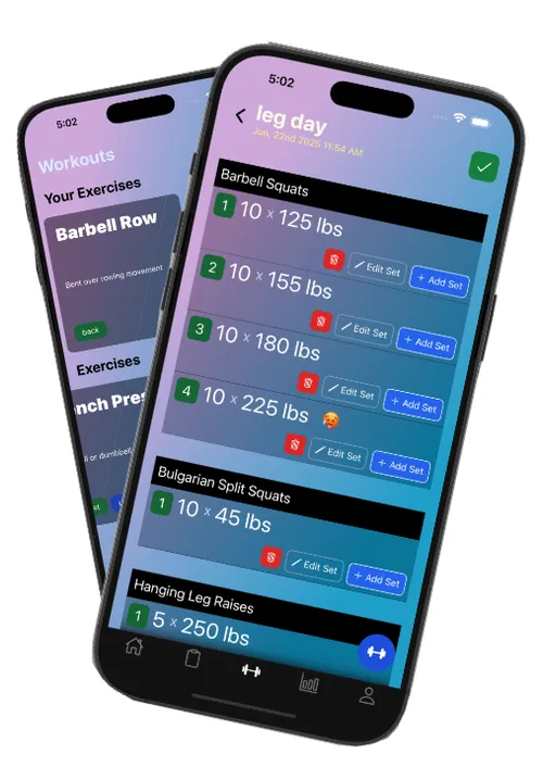 RepsAndSets App Preview